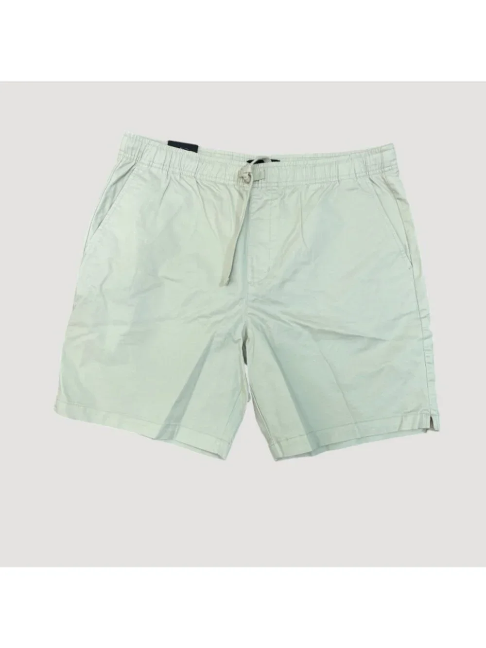 NWT Banana Republic Men's L Pull-On Shorts Tan 98% Cotton